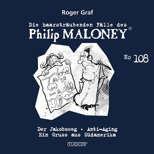 Couverture de livre pour Die haarsträubenden Fälle des Philip Maloney, No.108