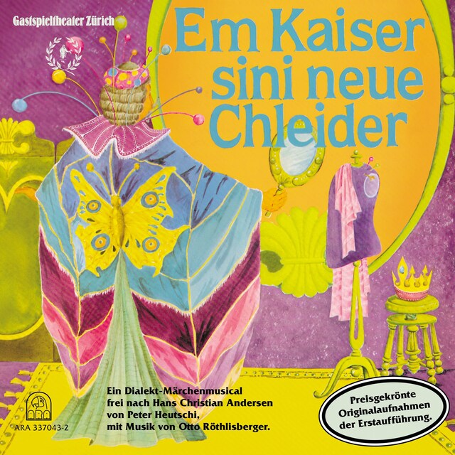 Kirjankansi teokselle Em Kaiser sini neue Chleider