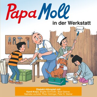 Papa Moll in der Werkstatt als Hörbuch