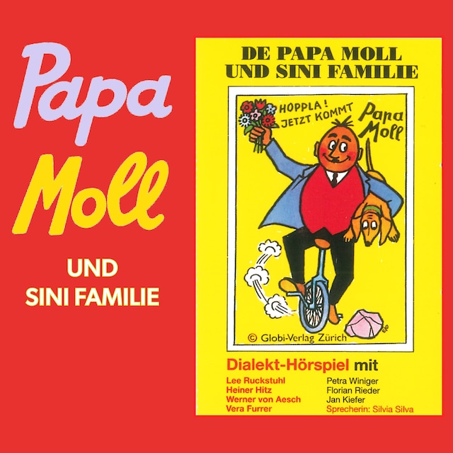 Buchcover für De Papa Moll und sini Familie