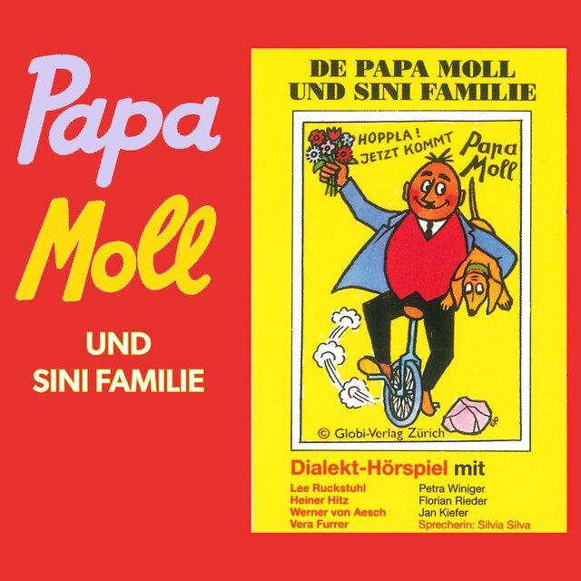 Portada de libro para De Papa Moll und sini Familie