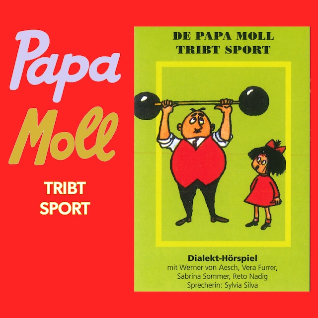 Buchcover für De Papa Moll tribt Sport