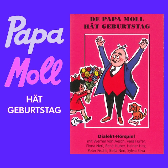 Bokomslag för De Papa Moll hät Geburtstag