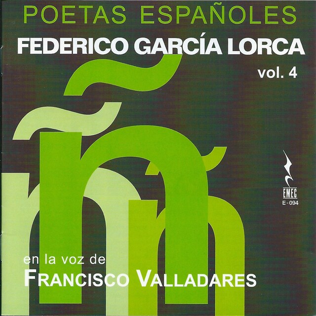 Kirjankansi teokselle Poetas Españoles - Federico García Lorca Vol. 4