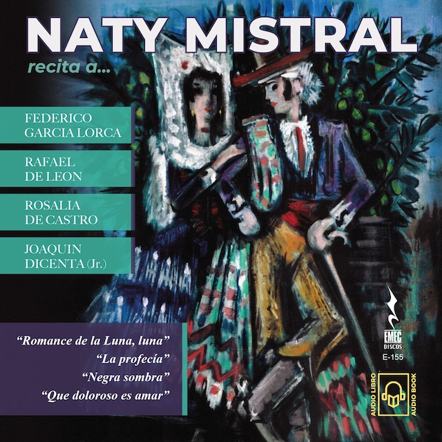 Bokomslag för Naty Mistral Recita a Federico García Lorca