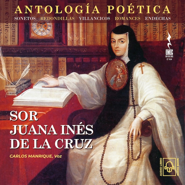 Portada de libro para Sor Juana Inés de la Cruz - Antología Poética