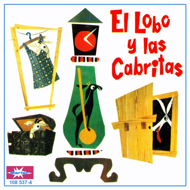 Book cover for El lobo y las cabritas