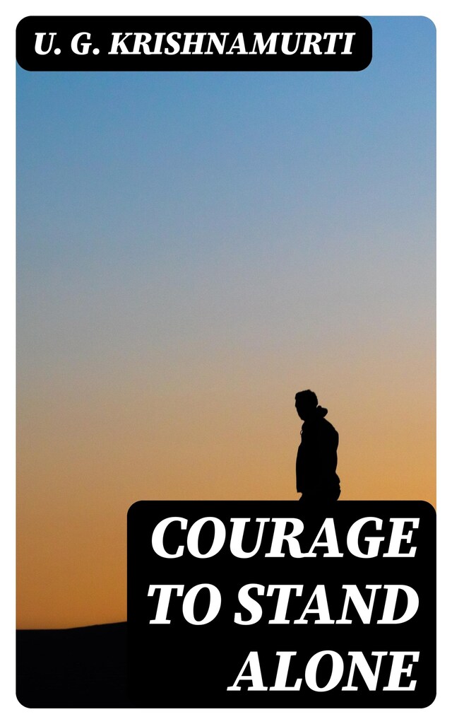 Buchcover für Courage to Stand Alone