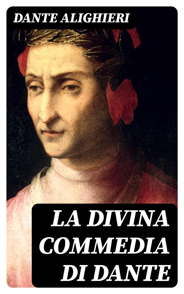 Kirjankansi teokselle La Divina Commedia di Dante