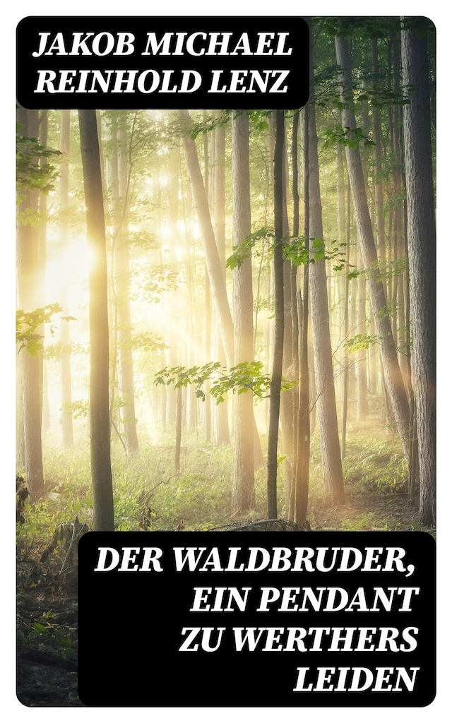 Boekomslag van Der Waldbruder, ein Pendant zu Werthers Leiden