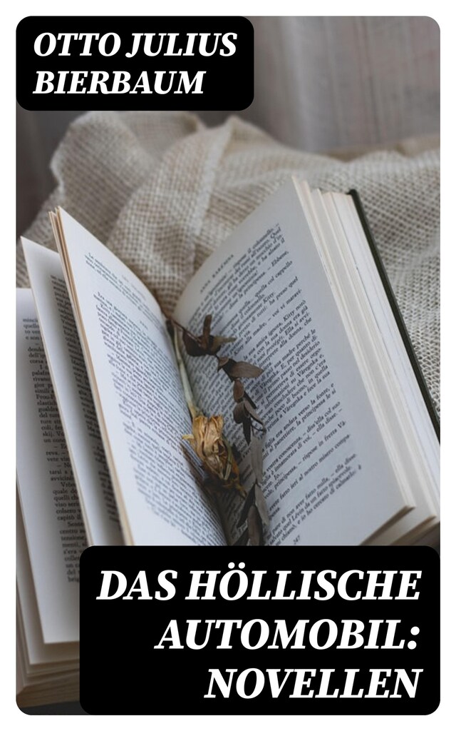 Buchcover für Das höllische Automobil: Novellen