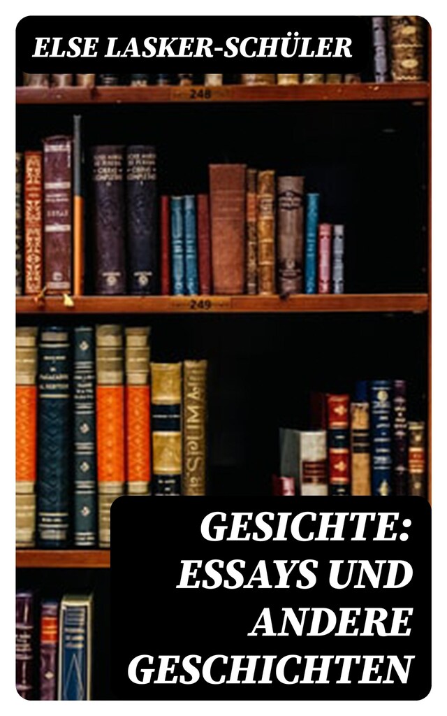 Buchcover für Gesichte: Essays und andere Geschichten