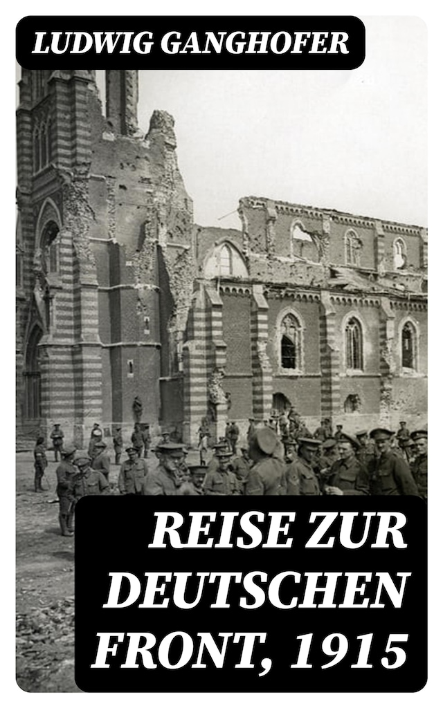 Book cover for Reise zur deutschen Front, 1915