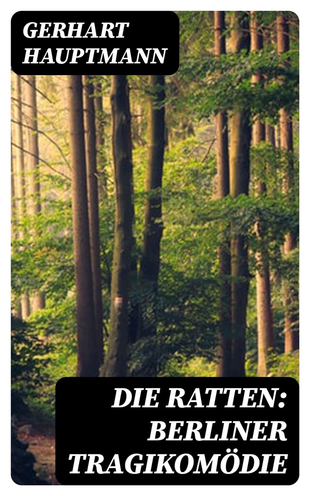 Book cover for Die Ratten: Berliner Tragikomödie