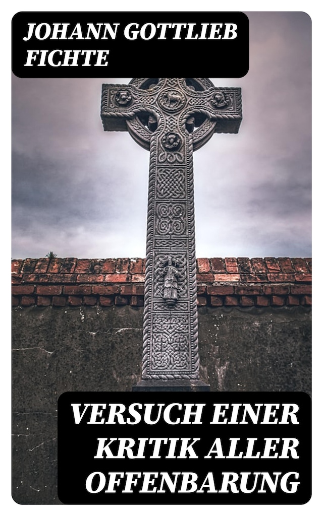 Portada de libro para Versuch einer Kritik aller Offenbarung