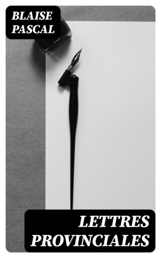 Lettres Provinciales bookCoverFor