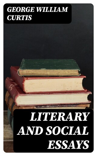Literary and Social Essays bookCoverFor