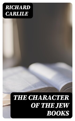The Character of the Jew Books bookCoverFor