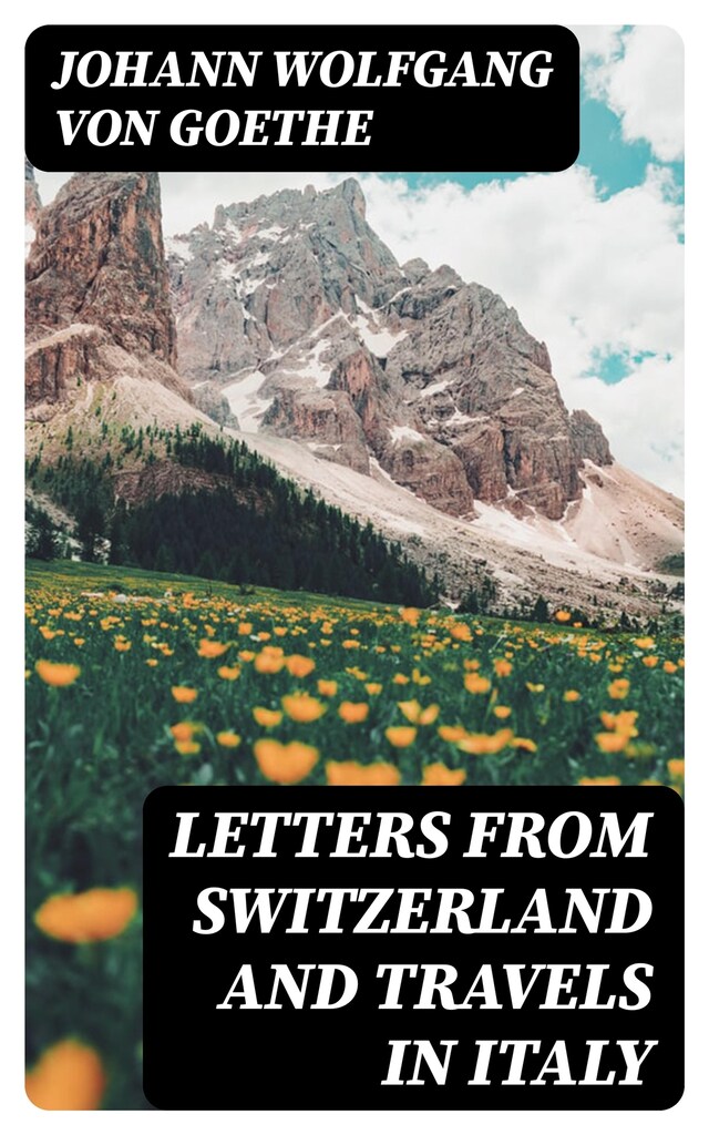 Kirjankansi teokselle Letters from Switzerland and Travels in Italy