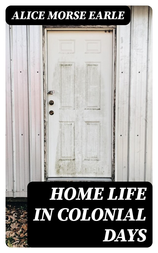 Couverture de livre pour Home Life in Colonial Days