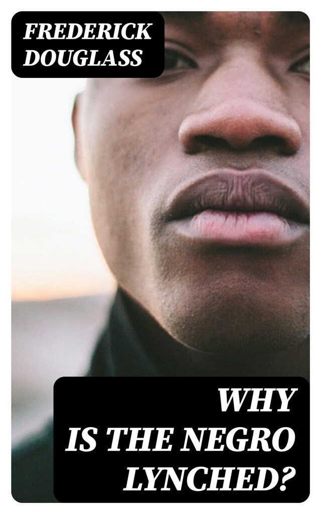 Portada de libro para Why is the Negro Lynched?