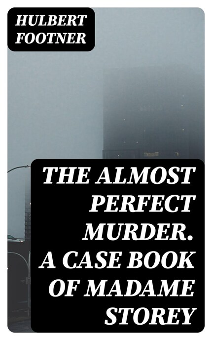 The Almost Perfect Murder. A Case Book of Madame Storey bookCoverFor