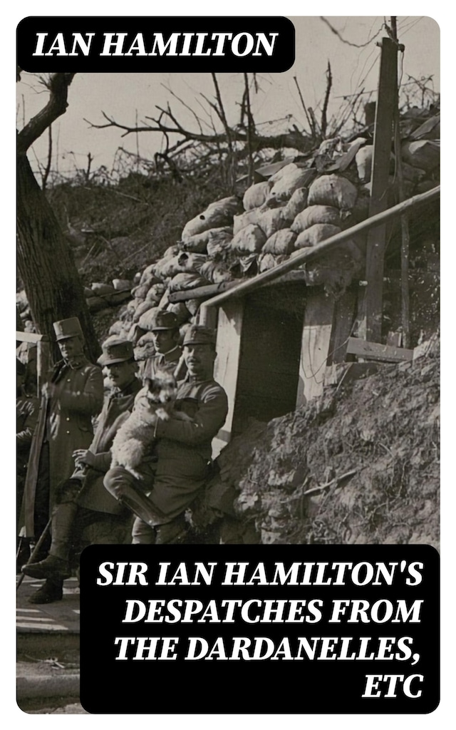 Book cover for Sir Ian Hamilton's Despatches from the Dardanelles, etc