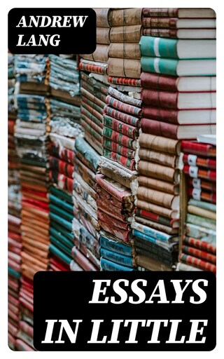 Essays in Little bookCoverFor