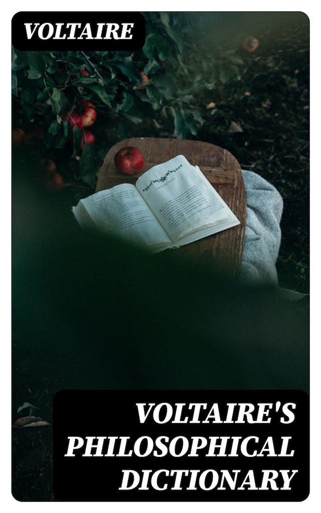 Book cover for Voltaire's Philosophical Dictionary