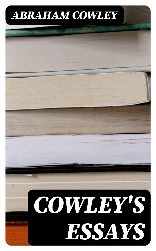 Book cover for Cowley's Essays