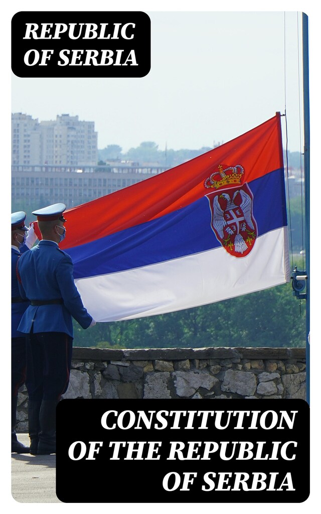 Boekomslag van Constitution of the Republic of Serbia