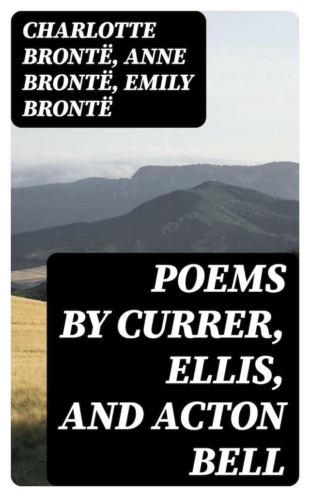 Buchcover für Poems by Currer, Ellis, and Acton Bell