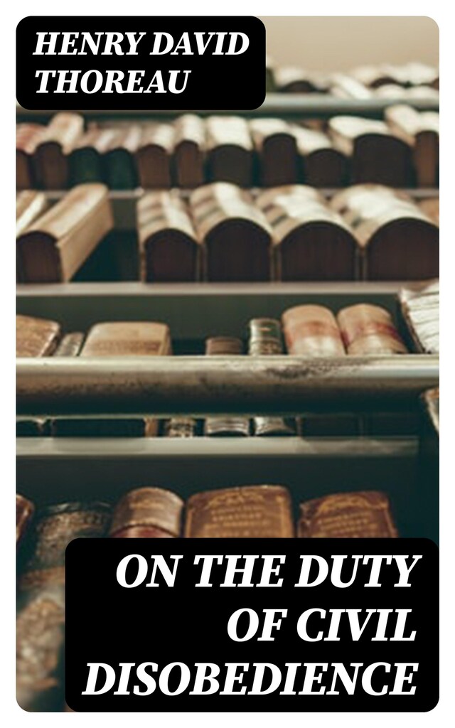 Book cover for On the Duty of Civil Disobedience