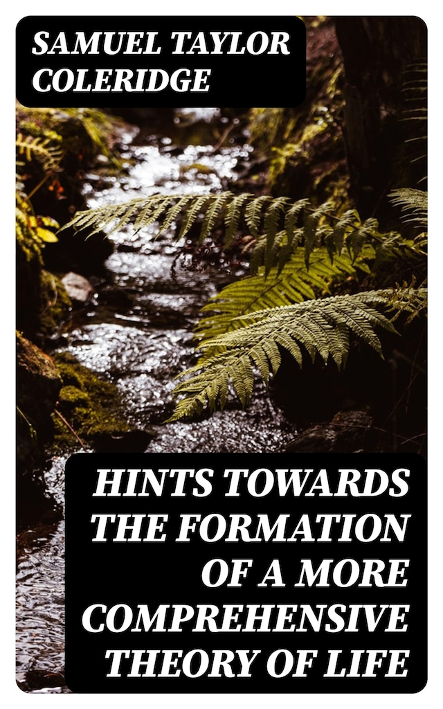 Book cover for Hints towards the formation of a more comprehensive theory of life