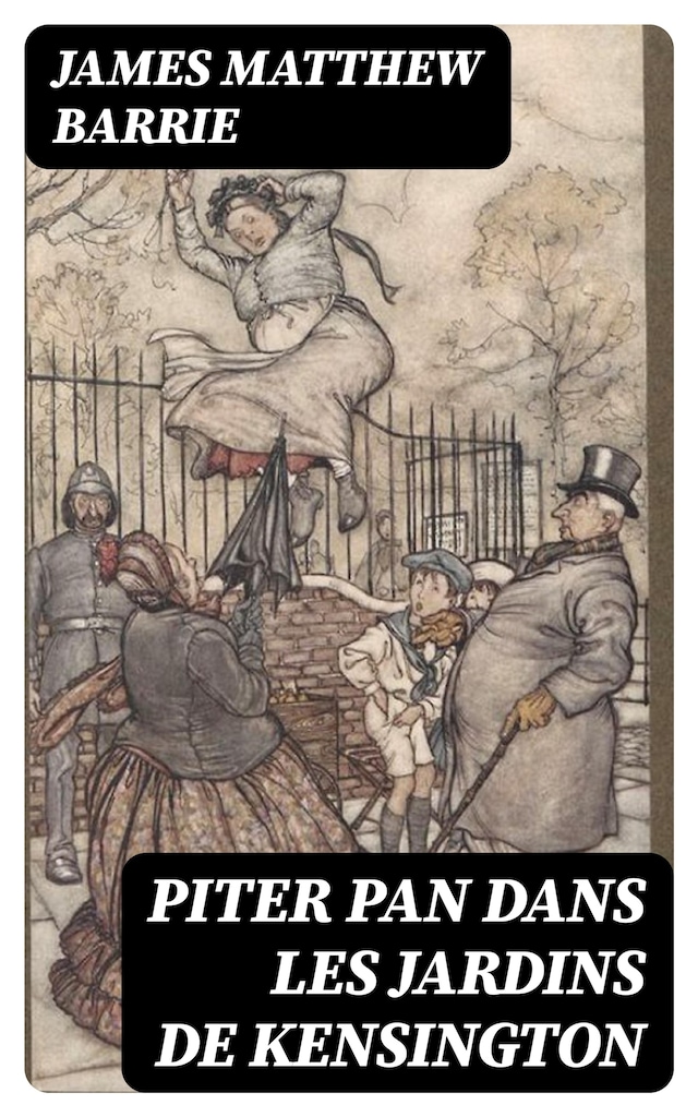 Boekomslag van Piter Pan dans les jardins de Kensington
