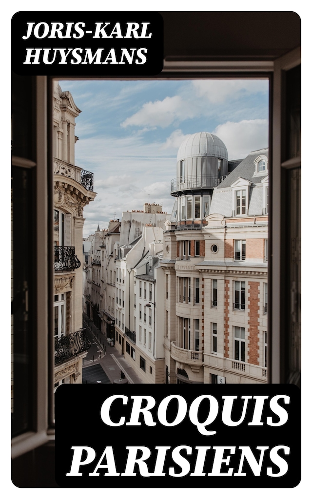 Buchcover für Croquis parisiens