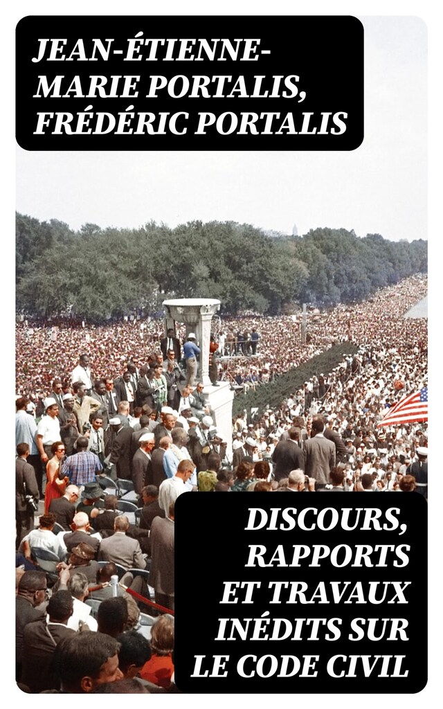 Book cover for Discours, rapports et travaux inédits sur le Code civil