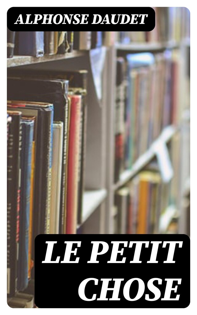 Book cover for Le petit chose