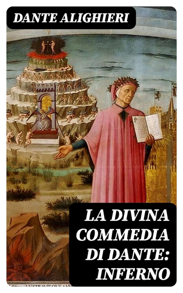 Kirjankansi teokselle La Divina Commedia di Dante: Inferno