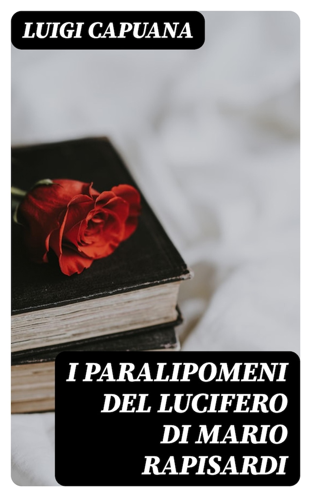 Buchcover für I Paralipomeni del Lucifero di Mario Rapisardi