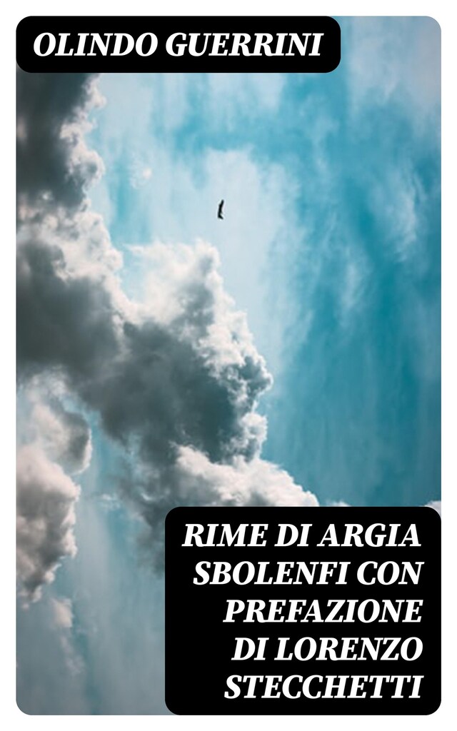 Bokomslag for Rime di Argia Sbolenfi con prefazione di Lorenzo Stecchetti