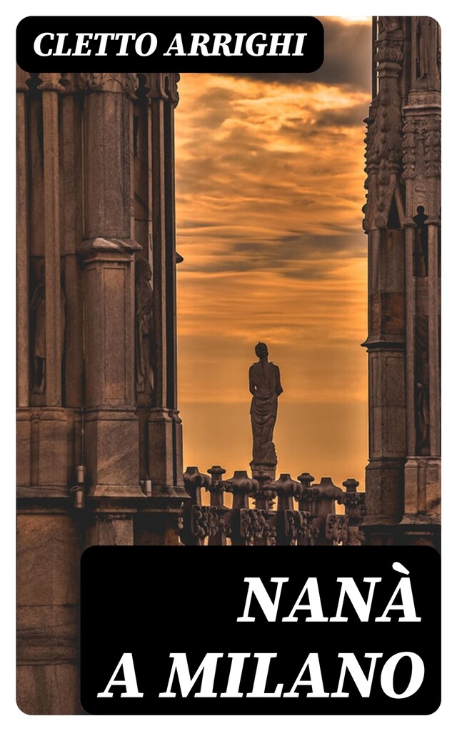 Kirjankansi teokselle Nanà a Milano