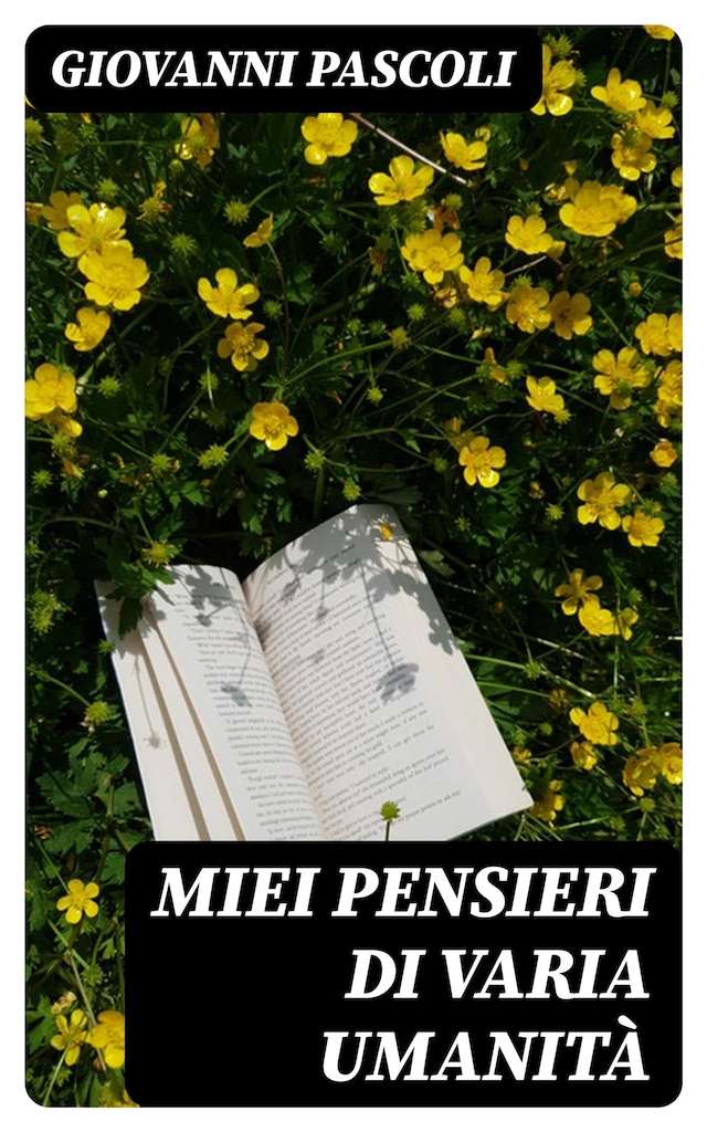 Okładka książki dla Miei Pensieri di varia Umanità