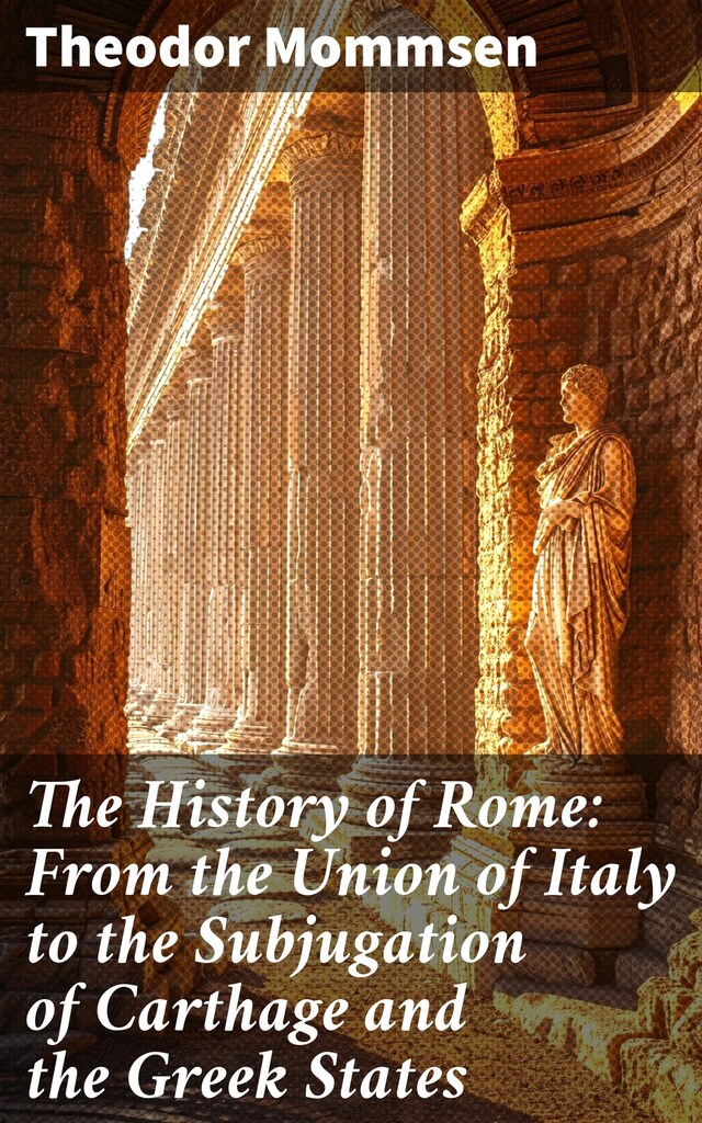 Buchcover für The History of Rome: From the Union of Italy to the Subjugation of Carthage and the Greek States