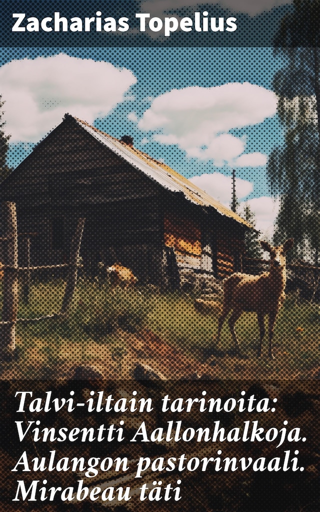 Portada de libro para Talvi-iltain tarinoita: Vinsentti Aallonhalkoja. Aulangon pastorinvaali. Mirabeau täti