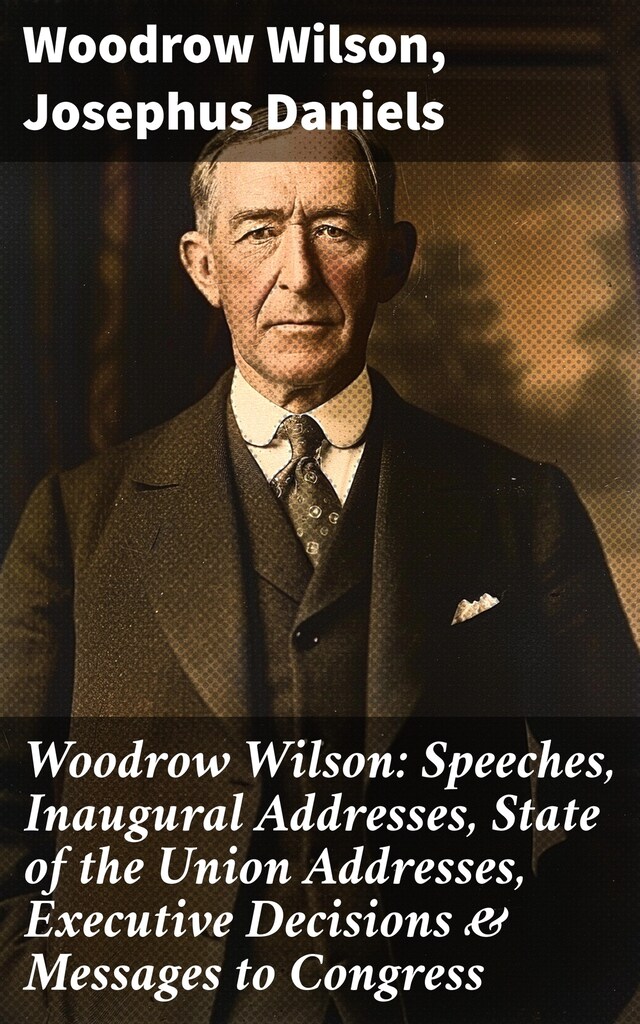 Book cover for Woodrow Wilson: Speeches, Inaugural Addresses, State of the Union Addresses, Executive Decisions & Messages to Congress