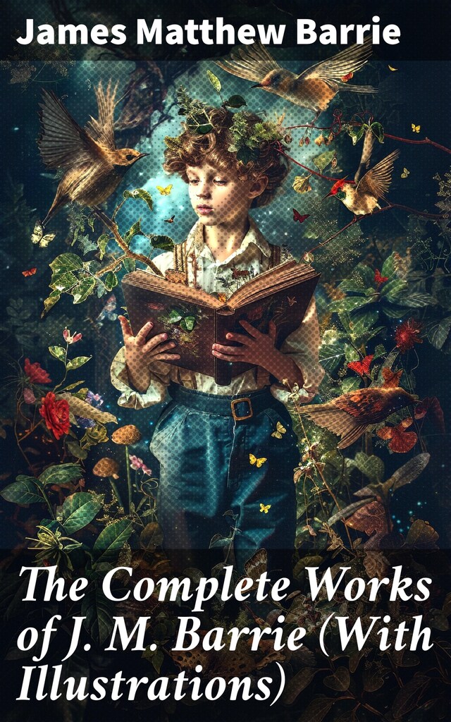 Book cover for The Complete Works of J. M. Barrie (With Illustrations)