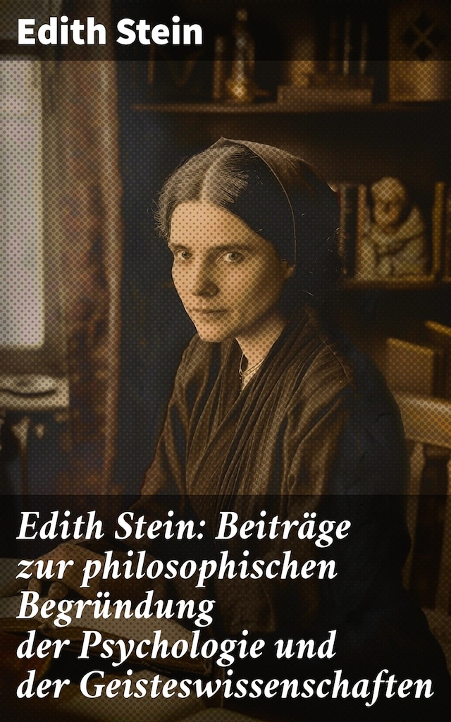 Boekomslag van Edith Stein: Beiträge zur philosophischen Begründung der Psychologie und der Geisteswissenschaften