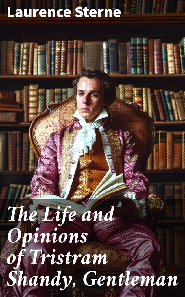 Kirjankansi teokselle The Life and Opinions of Tristram Shandy, Gentleman