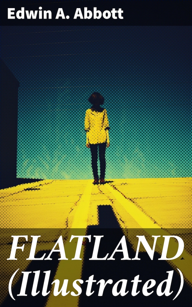 Book cover for FLATLAND (Illustrated)